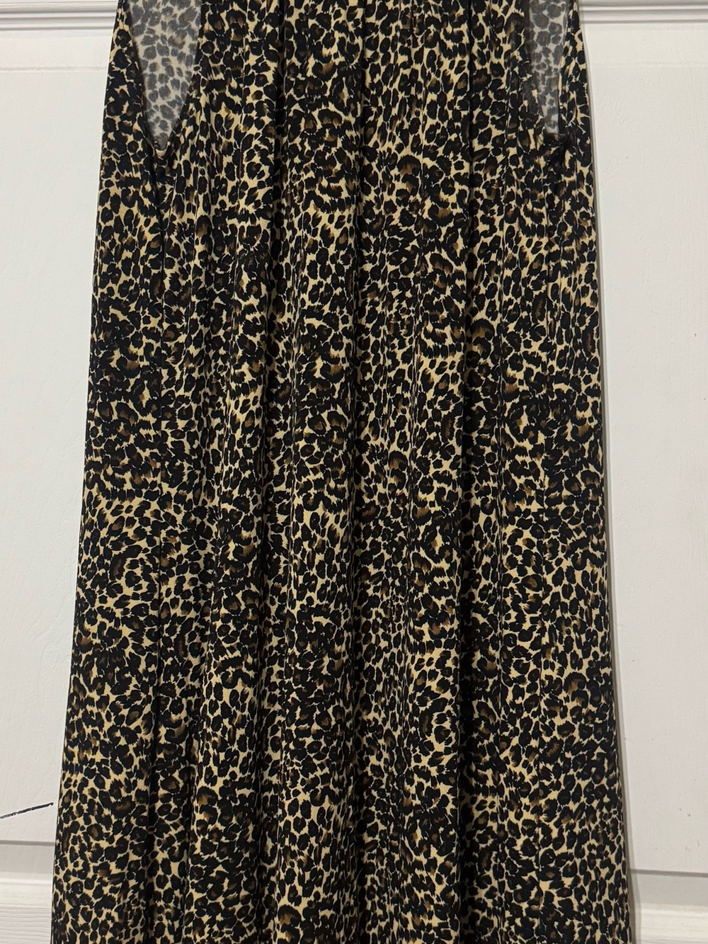 MSK Leopard Print dress- cheetah print